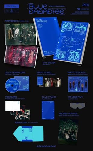 ZEROBASEONE Blue Paradis SEEK ver cadeau idéal pour fan de K-pop