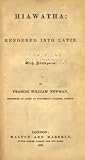 hiawatha disney film  Hiawatha: rendered into Latin, with abridgment - 1862 (English Edition)