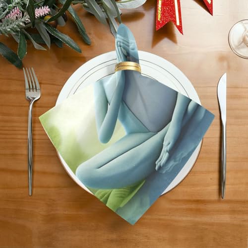Servilletas de Tela Reutilizables Set x6 50.5x50.5 cm miniatura 2