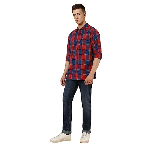 Image of Wrangler Men's Checked Green Shirt