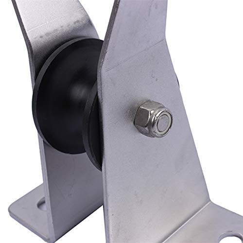 Platforma rolkowa z kotwicą dziobową, rolka kotwiczna do dużych obciążeń, kompatybilna z akcesoriami do łodzi kotwicznych Fluke Delta Fortress