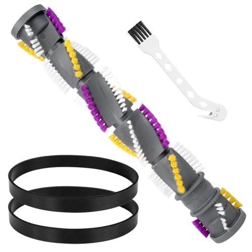 Image of Brush Roll&2Belts Kit for Bissell CleanView Swivel Rewind Vacuums Fits 2252 2253 2254 2256 2258 2259 2260 2316 2486 2487 2488 2489 3195 3196 3197 3197A 3198 3198A Replace Parts 1604545 1600159 1611230