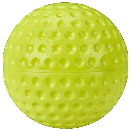 Balle de softball alvéolée Champro Dimple jaune pour machine lot de 12 pièces