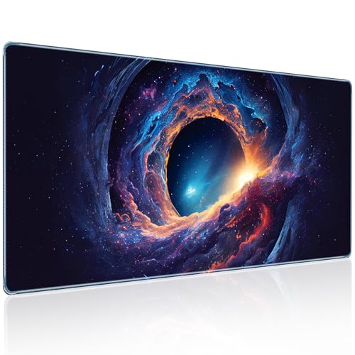 Space Nebula Gaming Mouse Pad with Non-Slip Base