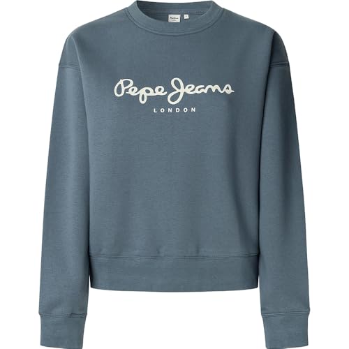 Pepe Jeans Baddy Maglia Di Tuta, Blu (Drill Blue), Xs Donna - 4