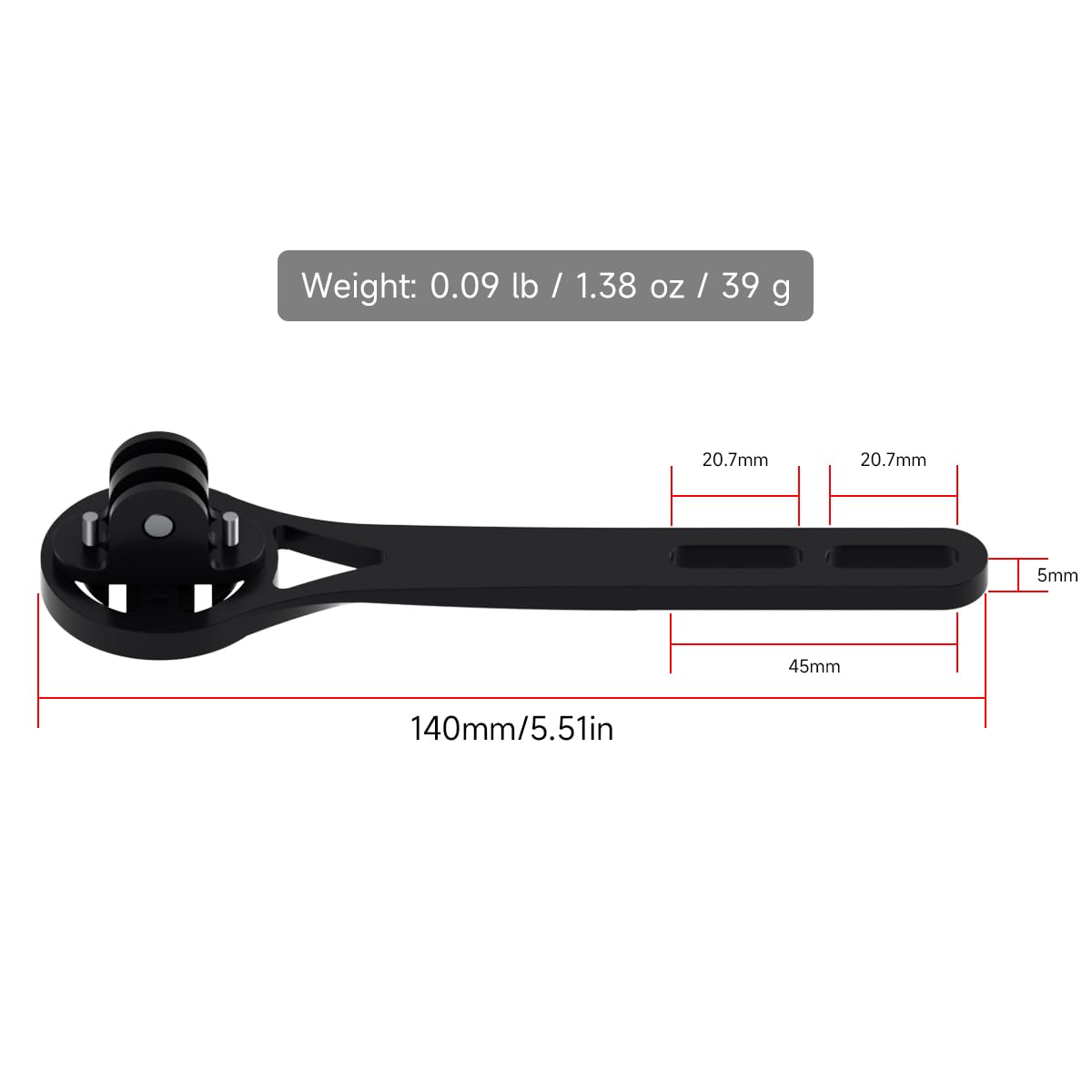 Soporte frontal para computadora para bicicleta, manillar aerodinámico integrado, soporte frontal para bicicleta de carretera, soporte para bicicleta Garmin compatible con computadora de bicicleta