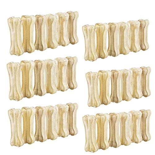 PSK 3 Inch Dog Bones Mega Pack of 36 Pcs Rawhide Bones for Dogs Pressed Bones (Pack of 36 Pcs) (B082SDPF39) Amazon Price History, Amazon Price Tracker