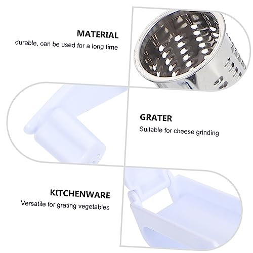 Rallador giratorio de acero inoxidable para queso miniatura 6