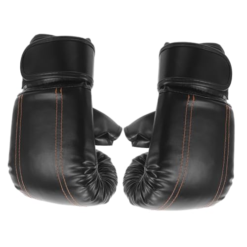 Cabilock Guantes de Boxeo Ajustables para Entrenamiento y Sparring Unisex para Hombres y Mujeres con Diseño de Muñequera Ancha y Superficie de PU Resistente y Fácil de Limpiar