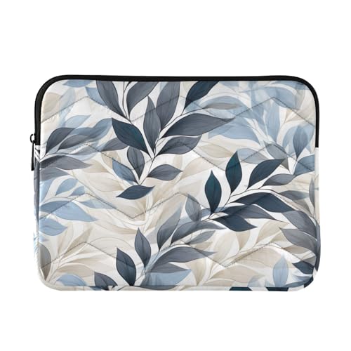 Funda para portátil 13-14 pulgadas color azul y gris