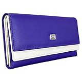 ID Stronghold High Capacity Leather Womens Wallet - Gorgeous Soft Leather