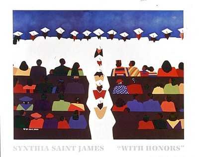 With Honors Art Print by Synthia Saint James