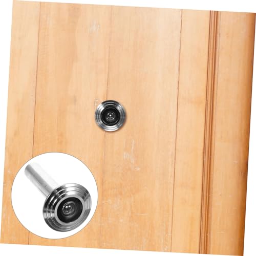 Visor de mirilla para puerta Smart Home, cubierta de privacidad, metálico resistente miniatura 3