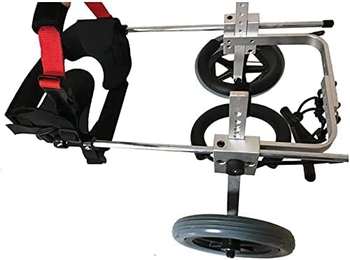 GUIXAN Silla de Ruedas para Mascotas, Silla de Ruedas para Perros, Coche para Perros, 1Kg (2,99