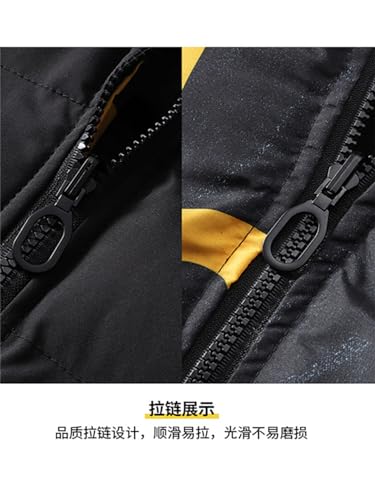 Men Reversible Winter Jacket Outdoor Hooded Parkas Winter Male Jacket Parka Coat Wear Down Jackets2