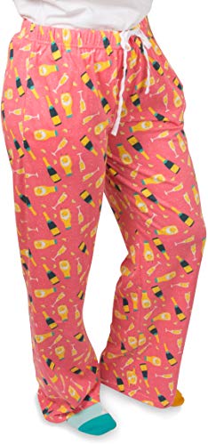 Pavilion Gift Company Mimosa-2XL Peach Unisex Lounge Pants, Pink, XX-Large