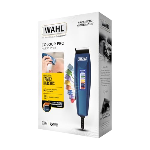 Wahl Colour Pro Corded Hair Clipper for Men with Guides - Image 6