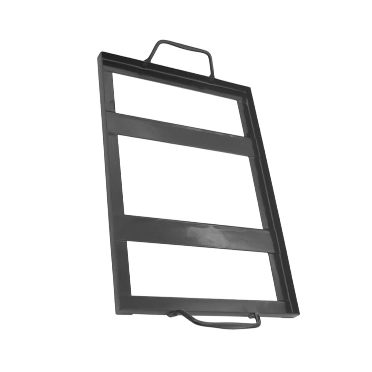 BESTonZON 1Pc Black Salt Plate Rack for Barbecue Grill Durable Cooking Rack for Restaurant Home Use Easy to Clean for BBQ Parties Family Meals