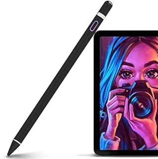 Stylus Pen for iPad, Active Pencil Compatible with Apple iPad Pro 9.7/10.5/11/12.9 Inch Air 2nd/3rd/4th iPad 4/5/6/7/8/9th Gen Mini 4/5/6th Alternative Drawing Writing Stylist for Touch Screens