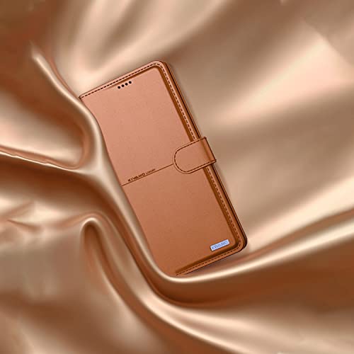 Image of KIVANO Compatible with Apple iPhone 12 Pro Max Flip Cover | Leather Finish | Inside Pockets & Inbuilt Stand | Shockproof Wallet Style Magnetic Closure Back Cover Case