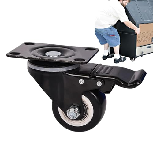 Rodízios de travamento, rodízios de placa - Rodízios de placas industriais para serviços pesados | R