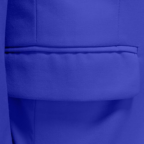 Men's Slim Fit Solid Blazer Suits Jacket for Wedding Prom Party Dinner Casual Lightweight Suit Jacket2