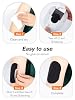 Leng Ke 40 Pack Dexcom G6 Adhesive Patches Waterproof - Pre-Cut Back Paper CGM Tape for G6, Long Stay Dexcom G6 Overpatch with No Glue in The Center (Black) #4