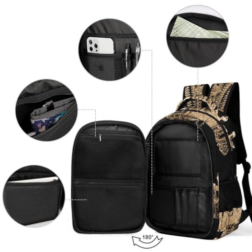 Mochila para portátil versátil con candelabro de cristal de día 3