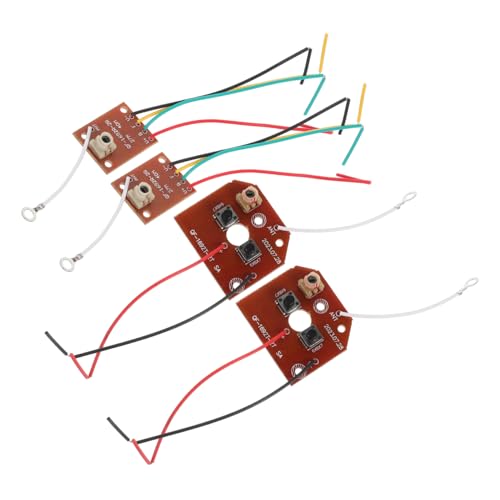 Tofficu 2 Sätze Zwei Kanal Fernsteuerungsmodul DIY Empfängerplatine für Physik und Elektrotechnik Experimente mit Antenne Kabellose Steuerung für Rc und Boote Leichter Kupferaufbau Tofficu 2 Sätze Zwei Kanal Fernsteuerungsmodul DIY Empfängerplatine für Physik und Elektrotechnik Experimente mit Antenne Kabellose Steuerung für Rc und Boote Leichter Kupferaufbau