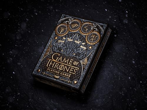 theory11 Game of Thrones Playing Cards, Premium Playing Cards, Poker Size Standard Index, Luxury Playing Cards