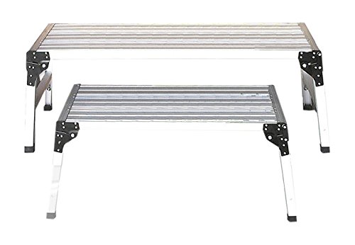 JBM Juego DE 2 Plataformas DE Aluminio
