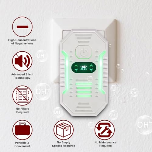 Purificador de Aire Ionizador Plug In Pack x8 miniatura 2