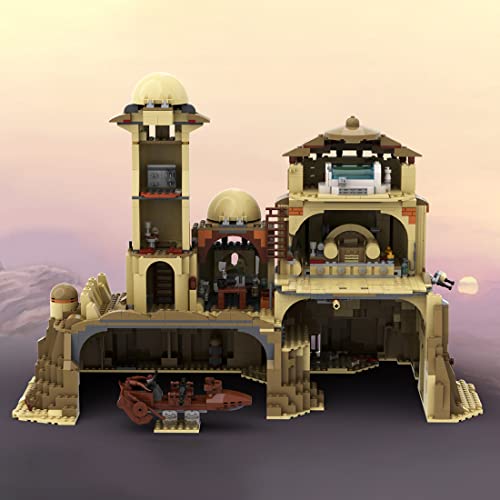 Tosbes Palast Architektur Modell Bausteine, MOC-108238 Daimyos Palace for Star Wars, 1762 Teile Palast Bausatz… – Bild 8