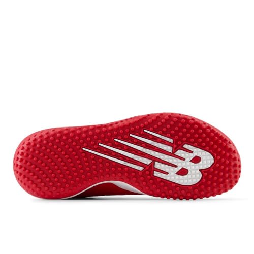 New Balance New Balance Women's FuelCell Fuse V4 Turf Trainer Softball Shoe, Team Red/Optic White, 7.5 M
