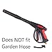 Pressure Washer Gun Accessories Kit: 4000 PSI Power Washer Wand Attachment with High Pressure Extension, Pivot Connector, Male Adapter Parts & Quick Connect Water Spray Nozzles for Car Wash or Garden