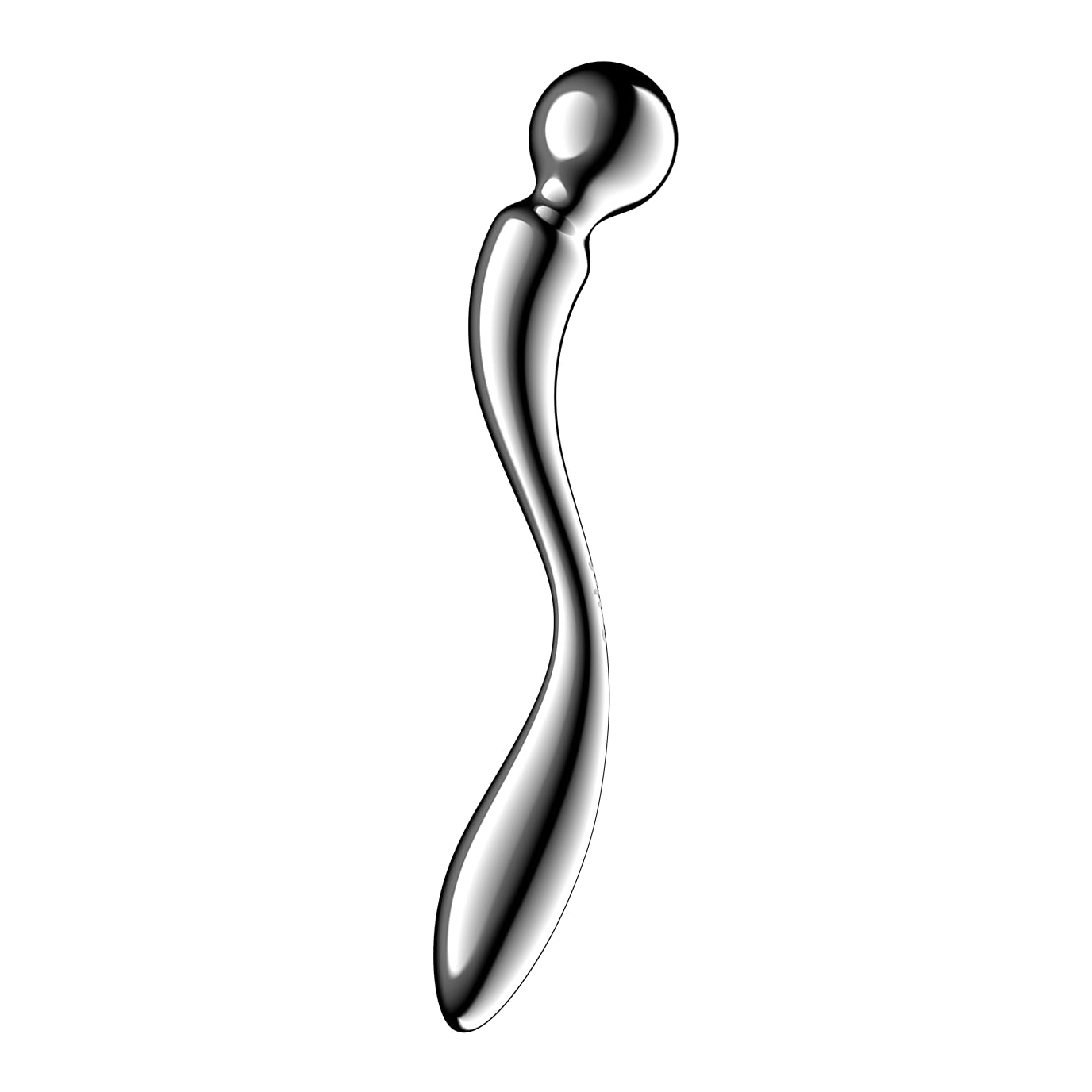 Satisfyer Star Force 2, dildo | sex toy unisex in acciaio inossidabile, per adulti | dildo con punta a sfera | per giochi con le temperature | per il punto G | giocattolo sessuale in metallo