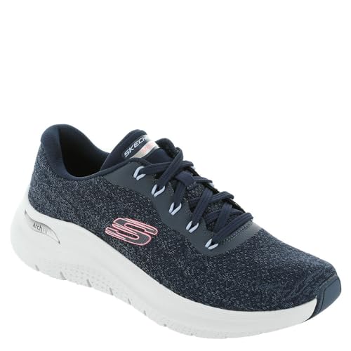 SKECHERS Women's Arch Fit 2.0-Rich Vision Sneaker, Navy, 5.5