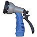 HoseCoil Rubber Tip Nozzle w/9 Pattern Adjustable Spray Head & Comfort Grip