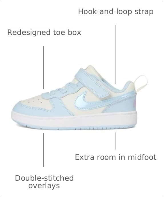 Image of Nike Baby-Boys Court Borough Low Recraft (Infant /Toddler)