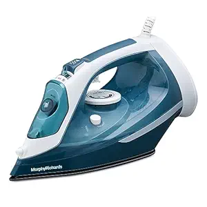 Morphy Richards Turbo Steam 2200W Steam Iron, White and Sage green