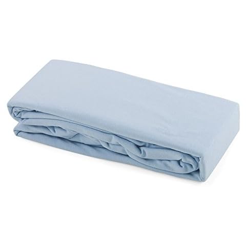 Cot Bed Cotton Duvet Cover Blue -6258BL Cover