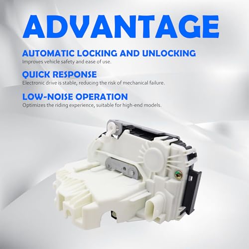 Image of HiSport Door Lock Actuator 931099 Compatible with Chrysler 200 2011-2014, Town & Country 2011-2016 & Dodge Avenger 2011-2014, Grand Caravan 2011-2020, Journey 2009-2010 & Ram C /V 2012-2015