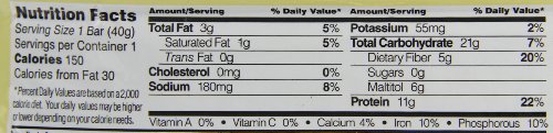 Extend Bars, High Protein, Sugar Free and 1 Net Carb Snack 1.41 Ounce Bars, Chocolate Peanut Butter, 15.0 Count - Thumbnail 7