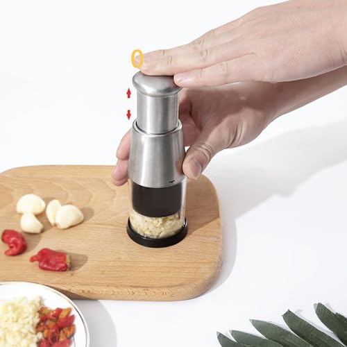 Picadora manual para verduras acero inoxidable miniatura 7