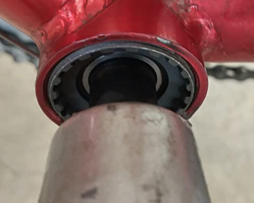 Boenoea Bike Bottom Bracket Power Spline Bottom Bracket Bicycle Square Cartridge Taper For Square Tapered Spindle Crank With Screws Bicycle Parts #TOP2