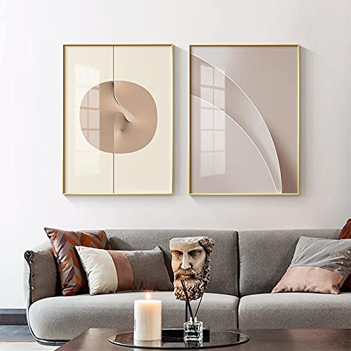 Toile affiche impression minimaliste pour relooker un mur vide sans percer de gros trous