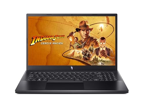 Acer Nitro V 15 ANV15-51-9467, Ordinateur Portable Gaming 15.6'' Full HD 165Hz, (Intel Core i9-13900H, NVIDIA GeForce RTX 4060, RAM 16 Go, 512 Go SSD, Windows 11 Home), Game Pass Inclus – 3 Mois, Noir