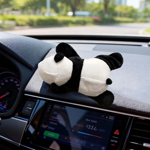 Imanes de nevera con diseño de panda de peluche miniatura 4