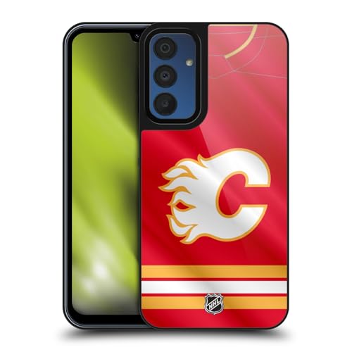 Coque Samsung Galaxy A15 NHL Calgary Flames maillot de hockey gel
