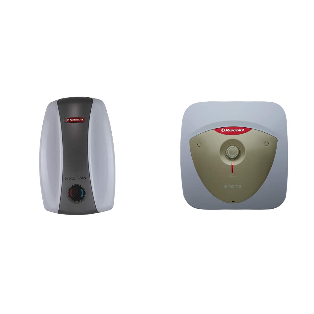 Racold Pronto Stylo 3801950 3-Litre Instant Water Heater (White and Tan) u0026 Andris  Lux Plus 25-Litre Storage Water Heater (White and Sandstone) Combo :  Amazon.in: Health u0026 Personal Care